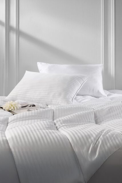 Snuggledown Hotel Quality 10.5 Tog All Year Round Duvet With 2 Pillows in White - Size: Super King - image 1