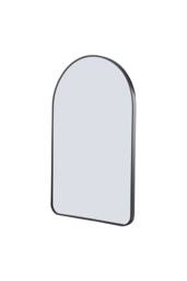 Living and Home Aluminium Alloy Framed HD Float Glass Bathroom Mirror in Black - thumbnail 3
