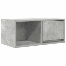 Berkfield Home TV Cabinets 2 pcs Concrete Grey 60x31x25.5 cm Engineered Wood - thumbnail 6