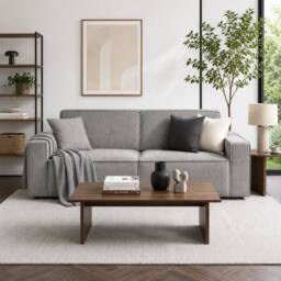 Stratus Interiors Houston Electric Powered Recliner Sleeper Function Sofa Bed - 3 Seater in Grey - thumbnail 1