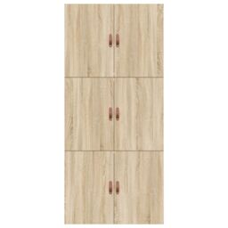 Berkfield Home Storage Bed Frame Sonoma Oak 90x200 cm in Beige - thumbnail 9