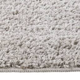 Berkfield Home Shaggy Rug Light Grey 80x150 cm Anti Slip - Size: 100 cm diameter - thumbnail 1