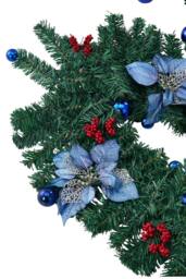 Garden Sanctuary 2.7m Artificial Christmas Garland Decorations with LED Lights - thumbnail 7
