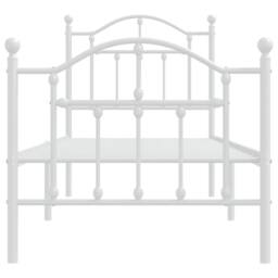 Berkfield Home High Sleeper Bed Frame Wax Brown 90x190 cm Single Solid Wood Pine in White - Size: Small Single - thumbnail 5