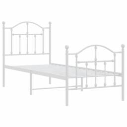 Berkfield Home High Sleeper Bed Frame Wax Brown 90x190 cm Single Solid Wood Pine in White - Size: Small Single - thumbnail 3