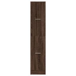 Berkfield Home Elegant Apothecary Cabinet Brown Oak 30x41x144.5 cm Engineered Wood - thumbnail 5