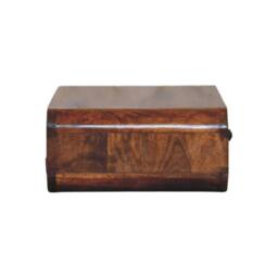 Wyld Haus Udine Wall Mounted Mango Wood Bedside Table with Drawer in Brown - thumbnail 9