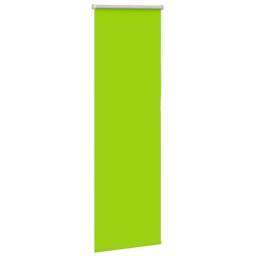 Berkfield Home Roller Blind Blackout Leaves Green 125x130 cm Fabric Width 121.6… - thumbnail 1