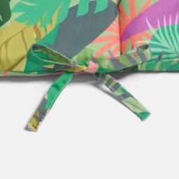 OHS 2 x Palm Garden Seat Pad Outdoor High Back Chair Cushion in Green - thumbnail 7