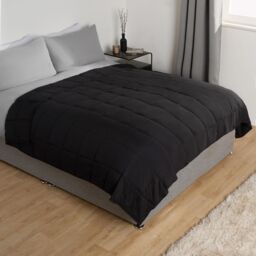 OHS Sensory Sleep Therapy Weighted Blanket 150 x 200 cm 8kg in Black - Size: 150 cm x 200 cm - thumbnail 4