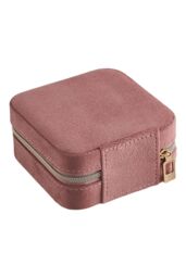 H&O Direct Portable Travel Jewellery Box in Pink - thumbnail 5