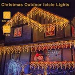 Havendro Warm White 20M 800 LEDs Icicle Lights - Outdoor Xmas Decor - thumbnail 2