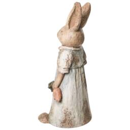 Wyld and Coco Set of 2 Multicolour Rabbit Garden Figurines - thumbnail 6