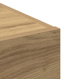 Berkfield Home Sideboard Artisan Oak 30x42, 5x93 cm Engineered Wood in Brown - thumbnail 8