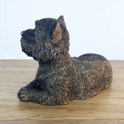 Animal Crackers West Highland Terrier Dog Figurine, Leonardo Reflections, Gift Boxed in Bronze - thumbnail 7