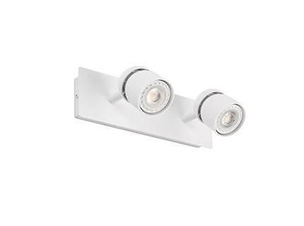 Netlighting Coco Twin Spotlight Wall Lamp White 2x GU10 - image 1