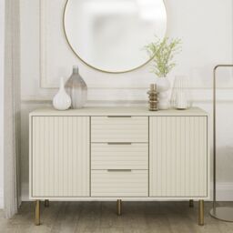 GFW Nervata Sideboard in Ivory