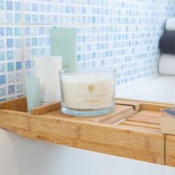 Nicola Spring 350g Lemongrass Soy Candles - Pack of 3 - Double Wick Jars in Clear - thumbnail 6