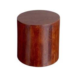EONLION Stump Side Table New Design Heavy Duty Brand New Design Desk in Brown - thumbnail 1