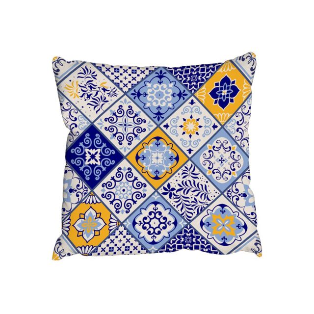 Benjamin Tate Design Cushions - Turkish style. Azulejos tiles (Cushion)