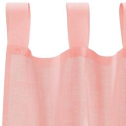 Berkfield Home Voile Curtains with Rod Pockets 2 pcs Pink - thumbnail 5