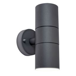 Luceco Outdoor Decorative Up/Down External Wall Slate Grey