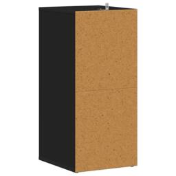 Berkfield Home Shoe Cabinets 2 pcs Black 31.5x35x70 cm Engineered Wood - thumbnail 8