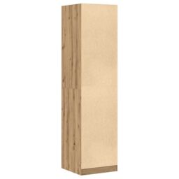 Berkfield Home Wardrobe Artisan Oak 50x50x200 cm Engineered Wood in Brown - Size: 50 x 50 x 200 cm - thumbnail 6