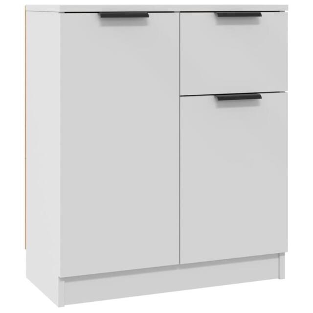 Berkfield Home Sideboard White 60x30x70 cm Engineered Wood - Size: 60 x 30 x 70 cm - image 1