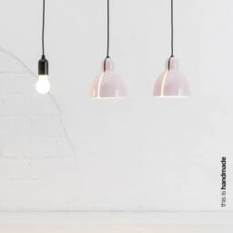 Netlighting Venice Pink Dome Pendant Lamp - thumbnail 2