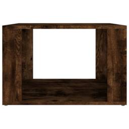 Berkfield Home Bedside Table Smoked Oak 57x55x36 cm Engineered Wood in Brown - Size: 57 x 55 x 36 cm - thumbnail 5