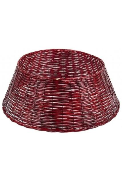 KDMD Red Willow Christmas Tree Skirt 70cm x 28cm - Size: 70 cm x 28 cm - image 1