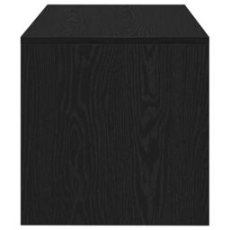 Berkfield Home TV Cabinet Black Oak 60x40x40 cm Engineered Wood - Size: 60 x 40 x 40 cm - thumbnail 6