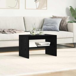 Berkfield Home TV Cabinet Black Oak 60x40x40 cm Engineered Wood - Size: 60 x 40 x 40 cm - thumbnail 4
