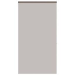 Berkfield Home Shower Roller Blind with Cassette 130x240 cm Fabric Width 126 cm in Grey - thumbnail 2