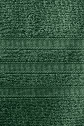 Catherine Lansfield 'Zero Twist' Cotton Bath Sheet Pair in Dark Green - thumbnail 3