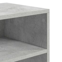 Berkfield Home Book Cabinet Concrete Grey 60x30x71.5 cm Engineered Wood - thumbnail 7