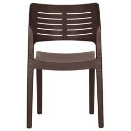 Berkfield Home Comfortable Garden Chairs 2 pcs Mocha Polypropylene in Brown - thumbnail 6