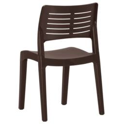 Berkfield Home Comfortable Garden Chairs 2 pcs Mocha Polypropylene in Brown - thumbnail 7