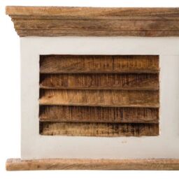 Indian Hub Alfie Hook/Coat Hanger Wall - Mango Wood - L16 x W110 x H40 cm in Brown - thumbnail 4