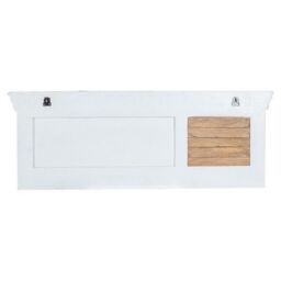 Indian Hub Alfie Hook/Coat Hanger Wall - Mango Wood - L16 x W110 x H40 cm in Brown - thumbnail 6
