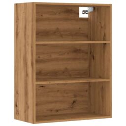 Berkfield Home Hanging Wall Cabinet Artisan Oak 69.5x32.5x90 cm in Brown - thumbnail 2