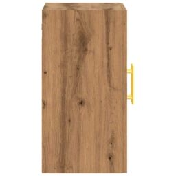 Berkfield Home Wall Cabinet Artisan Oak 60x31x60 cm Engineered Wood in Brown - Size: 60 x 31 x 60 cm - thumbnail 5