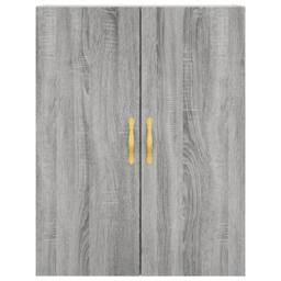 Berkfield Home Highboard Grey Sonoma 69.5x34x180 cm Engineered Wood - thumbnail 6