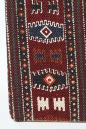 Homescapes Kilim Print Cotton Cube Pouffe 36 x 36 x 38 cm - thumbnail 4