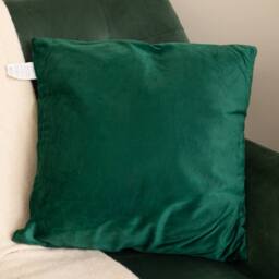 Samuel Alexander 44cm Emerald Green & Gold Reindeer Decorative Christmas Cushion - thumbnail 5