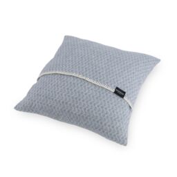 Native Natural Hoop Blue Wool Cushion Cover 45x45cm - Size: 45 cm x 45 cm - thumbnail 3