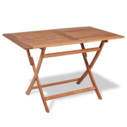 Berkfield Home Beautiful 5 Piece Garden Dining Set Solid Teak Wood in Brown - thumbnail 3