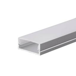 ENER-J 17x7mm Aluminium LED Profile with PC Cover 2m Kit (4) in White - thumbnail 1