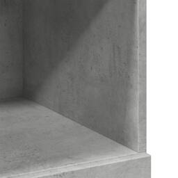 Berkfield Home Highboard Concrete Grey 80x42.5x124 cm Engineered Wood - thumbnail 8